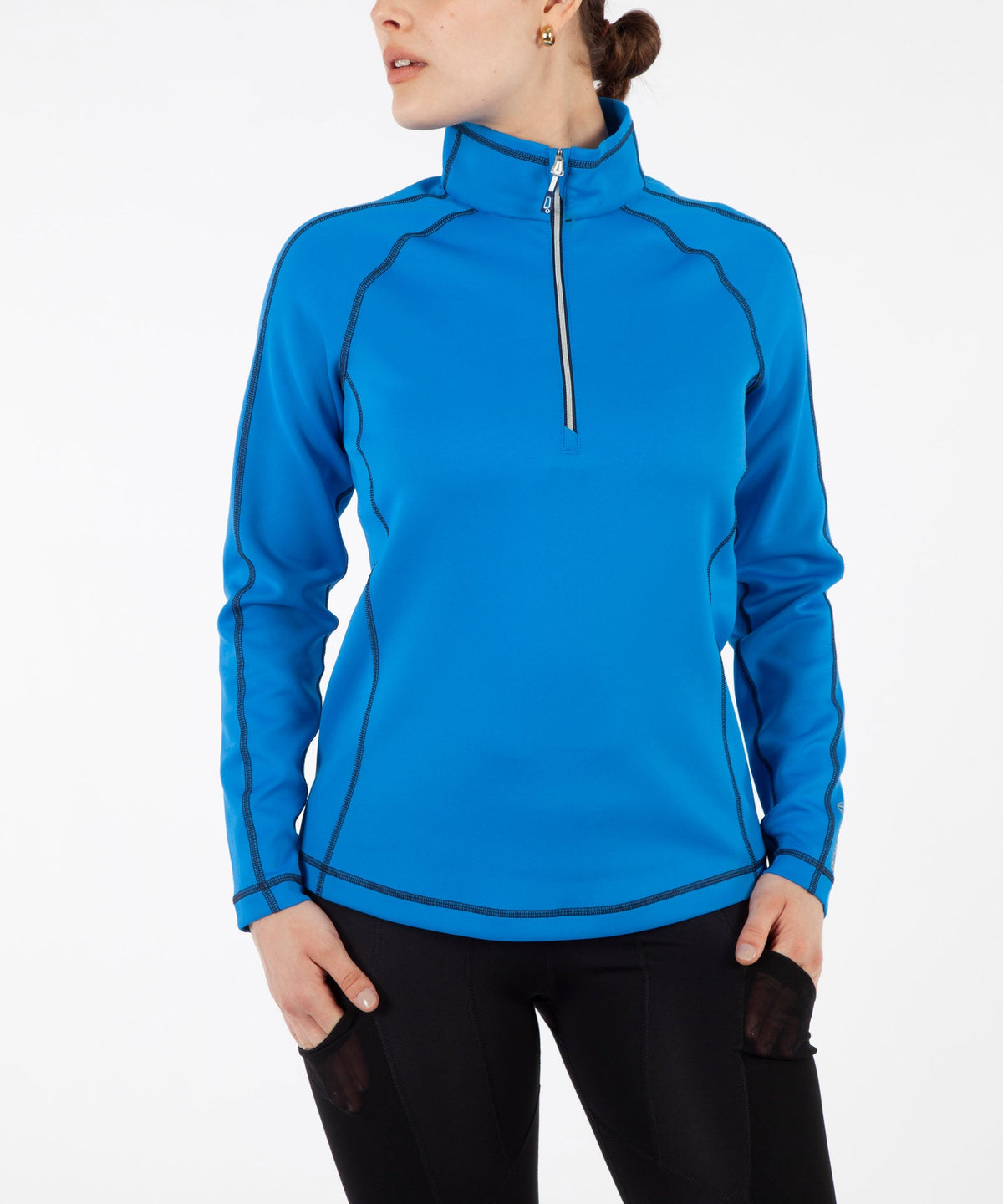 Women&#39;s Maddy Lightweight Stretch Thermal Half-Zip Pullover