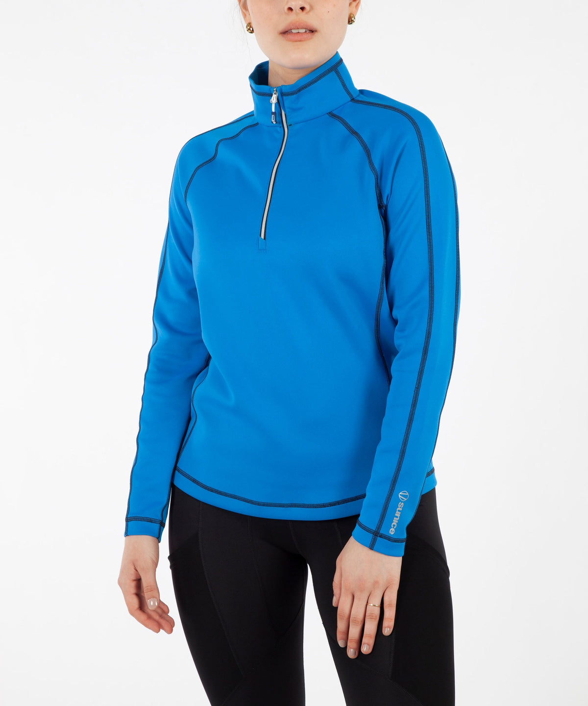 Women&#39;s Maddy Lightweight Stretch Thermal Half-Zip Pullover