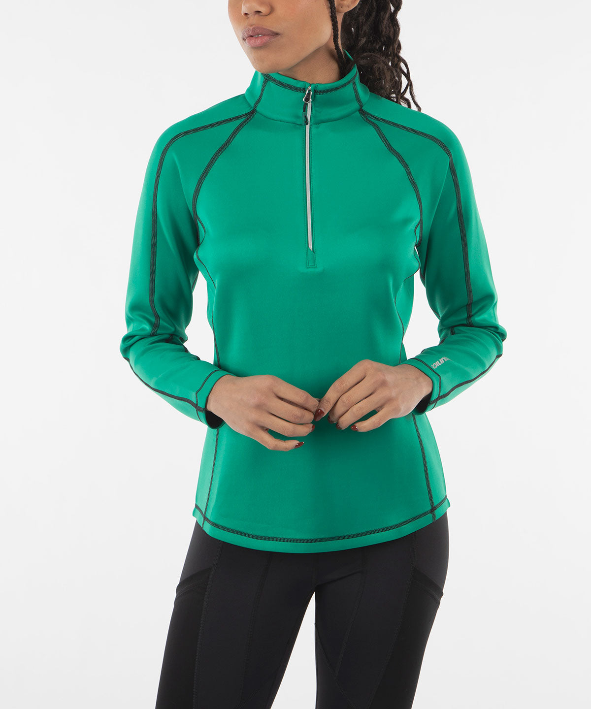 Women&#39;s Maddy Lightweight Stretch Thermal Half-Zip Pullover