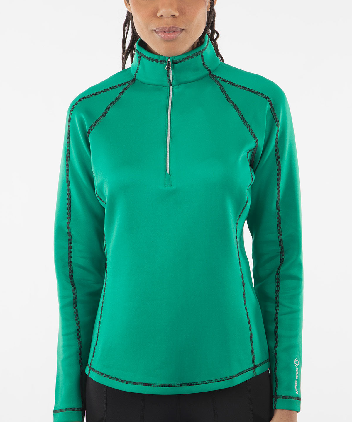 Women&#39;s Maddy Lightweight Stretch Thermal Half-Zip Pullover