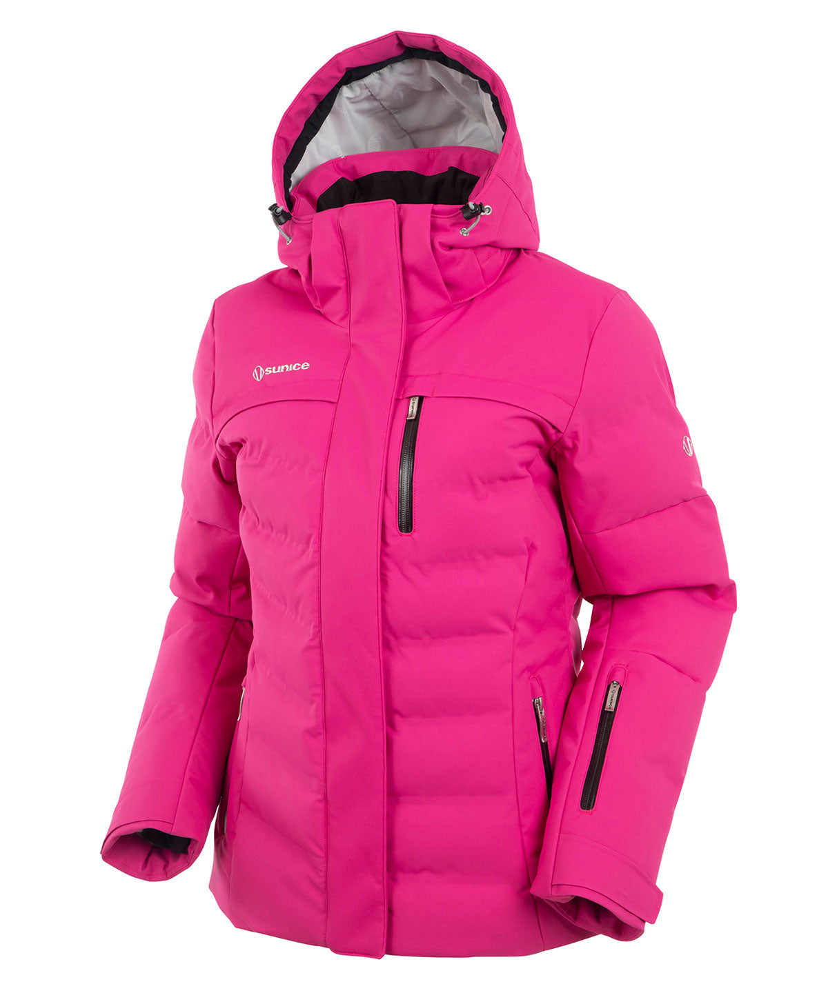 Women&#39;s Amber Waterproof Stretch Jacket with Removable Hood