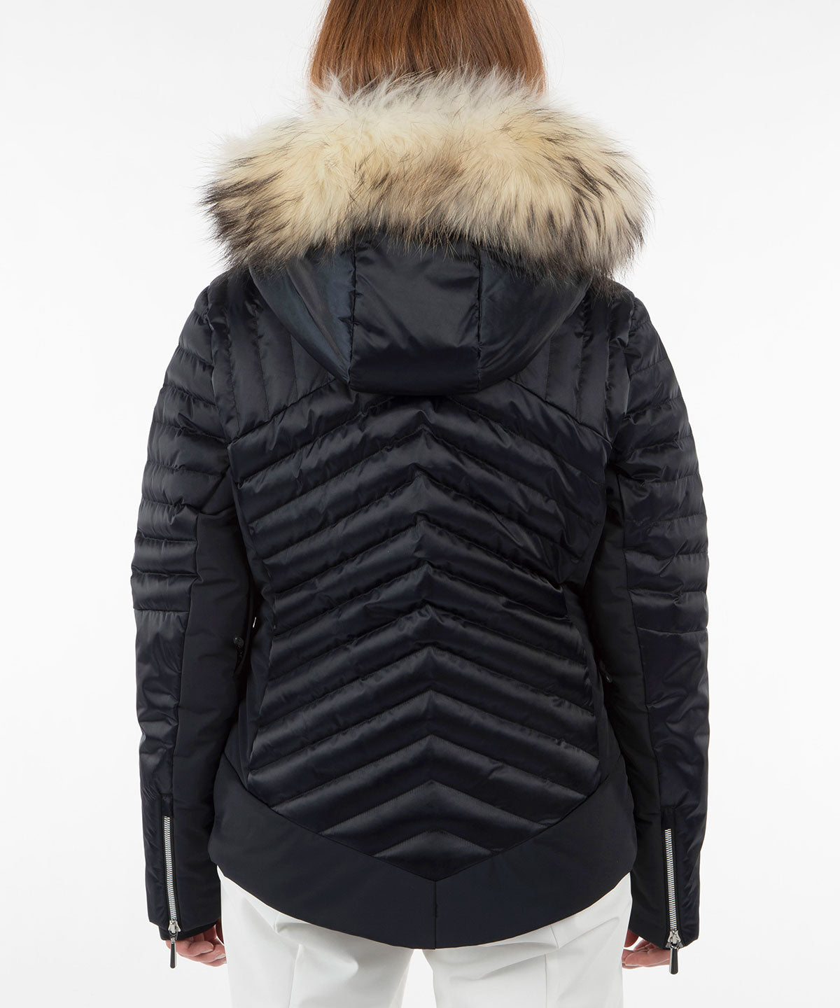 Women&#39;s Kendall Waterproof Quilted Jacket with Removable Fur Hood