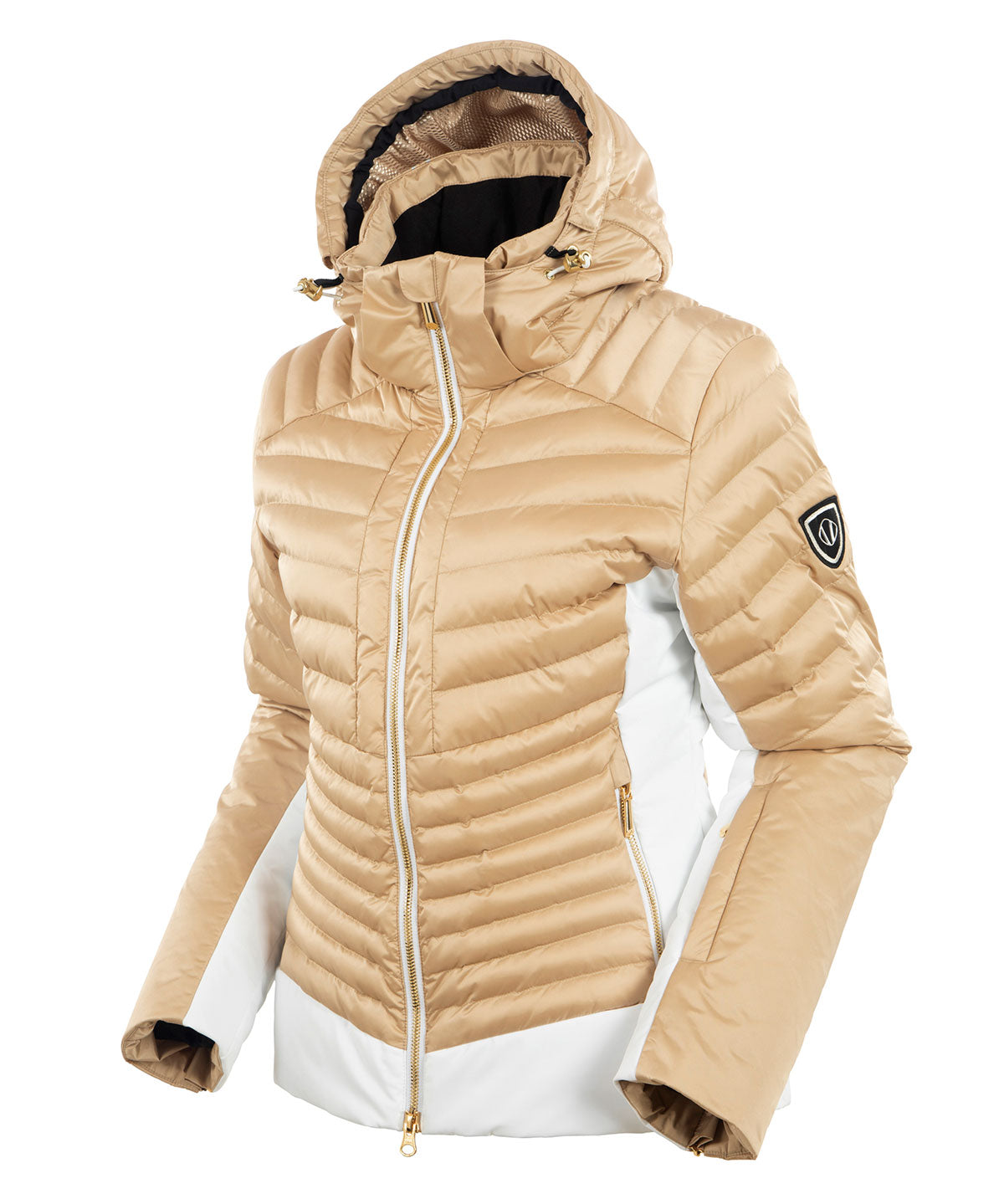 Women&#39;s Kendall Waterproof Quilted Jacket with Removable Hood