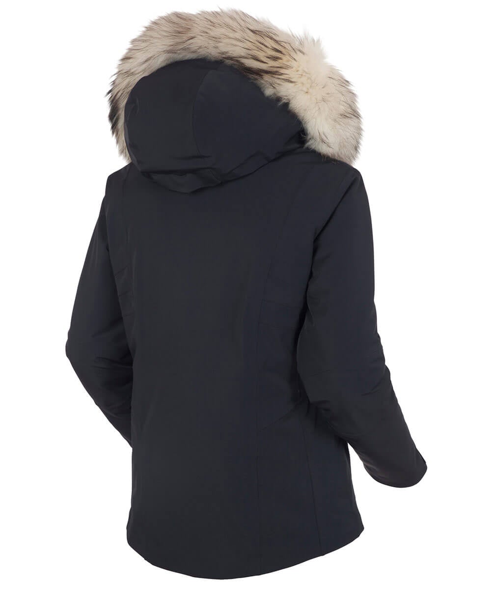 Women&#39;s Eliora Deluxe Waterproof Insulated Stretch Jacket With Removable Fur Ruff