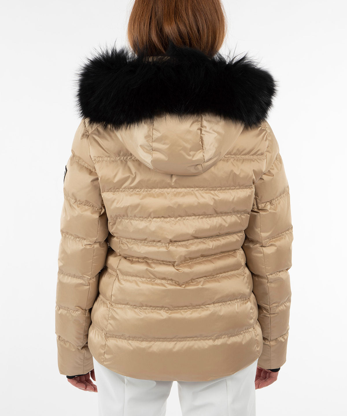 Women&#39;s Fiona Waterproof Quilted Stretch Jacket With Removable Fur Ruff