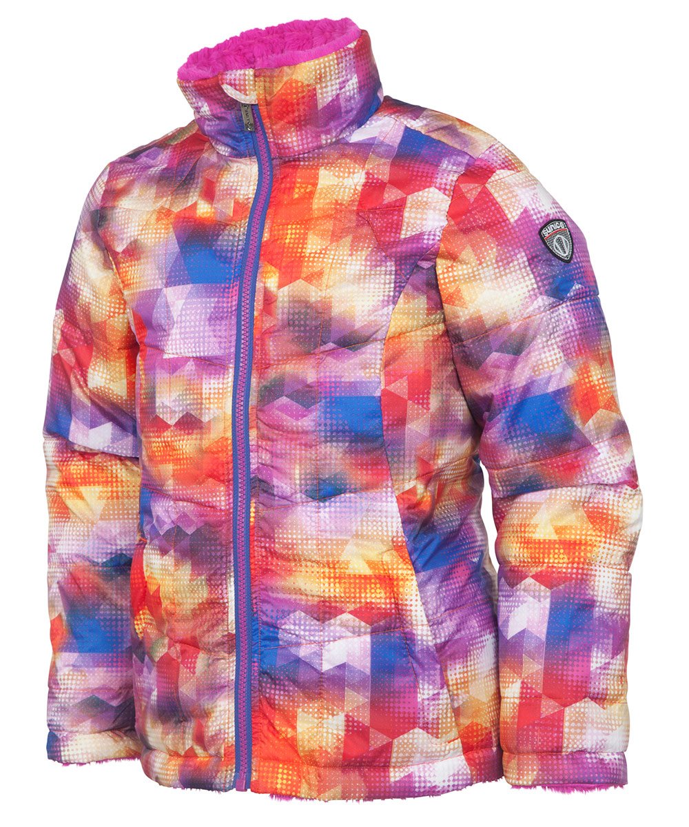 Girls&#39; Harper Print Insulated Stretch Jacket