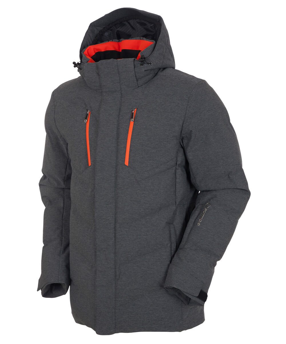 Men&#39;s Boulder Waterproof Insulated Stretch Jacket with Removable Hood