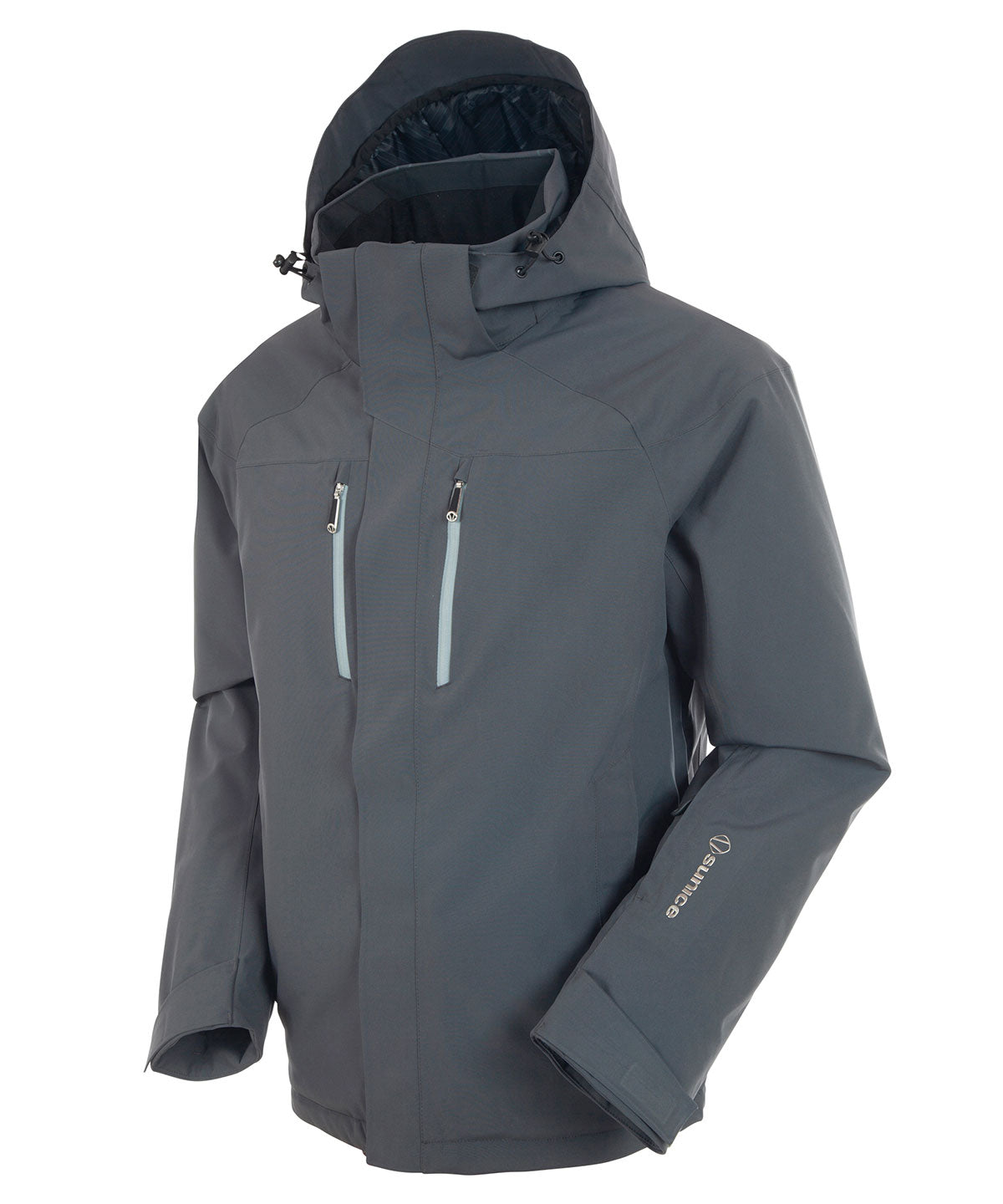 Men&#39;s Vibe Waterproof Insulated Stretch Jacket with Removable Hood