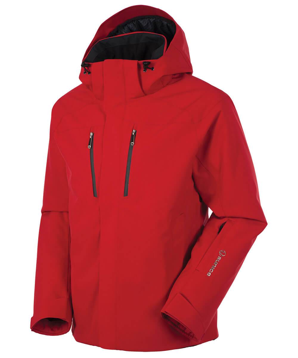 Men&#39;s Vibe Waterproof Insulated Stretch Jacket with Removable Hood