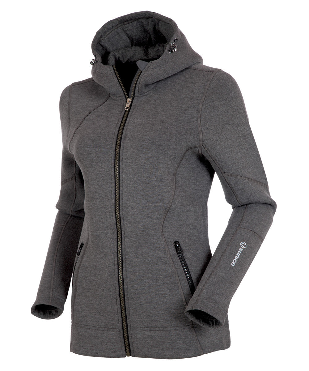 Women&#39;s Audrey Technospacer Thermal Stretch Softshell Hoodie