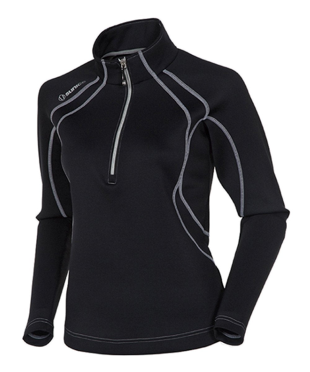 Women&#39;s Megan SuperliteFX Stretch Thermal Quarter-Zip Pullover