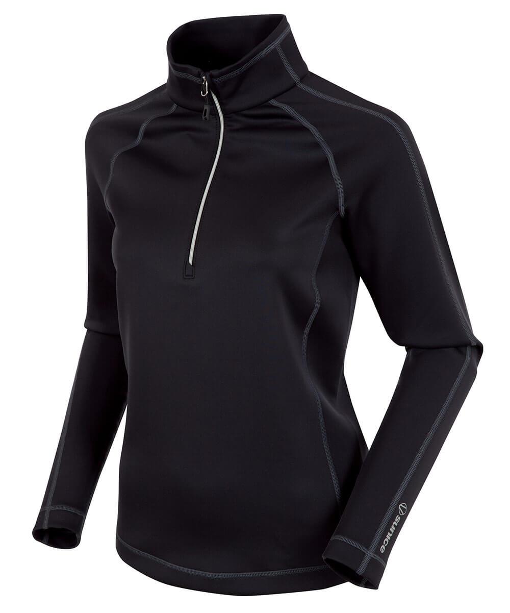 Women&#39;s Maddy Lightweight Stretch Thermal Half-Zip Pullover