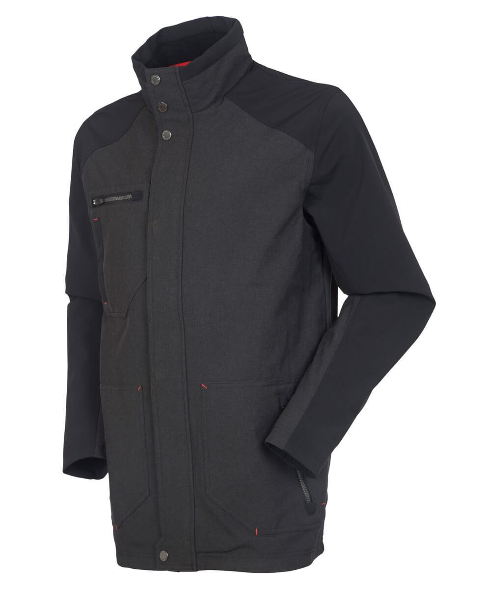 Men&#39;s Furguson Zephal Z-Tech Waterproof Melange Stretch Woven Car Coat