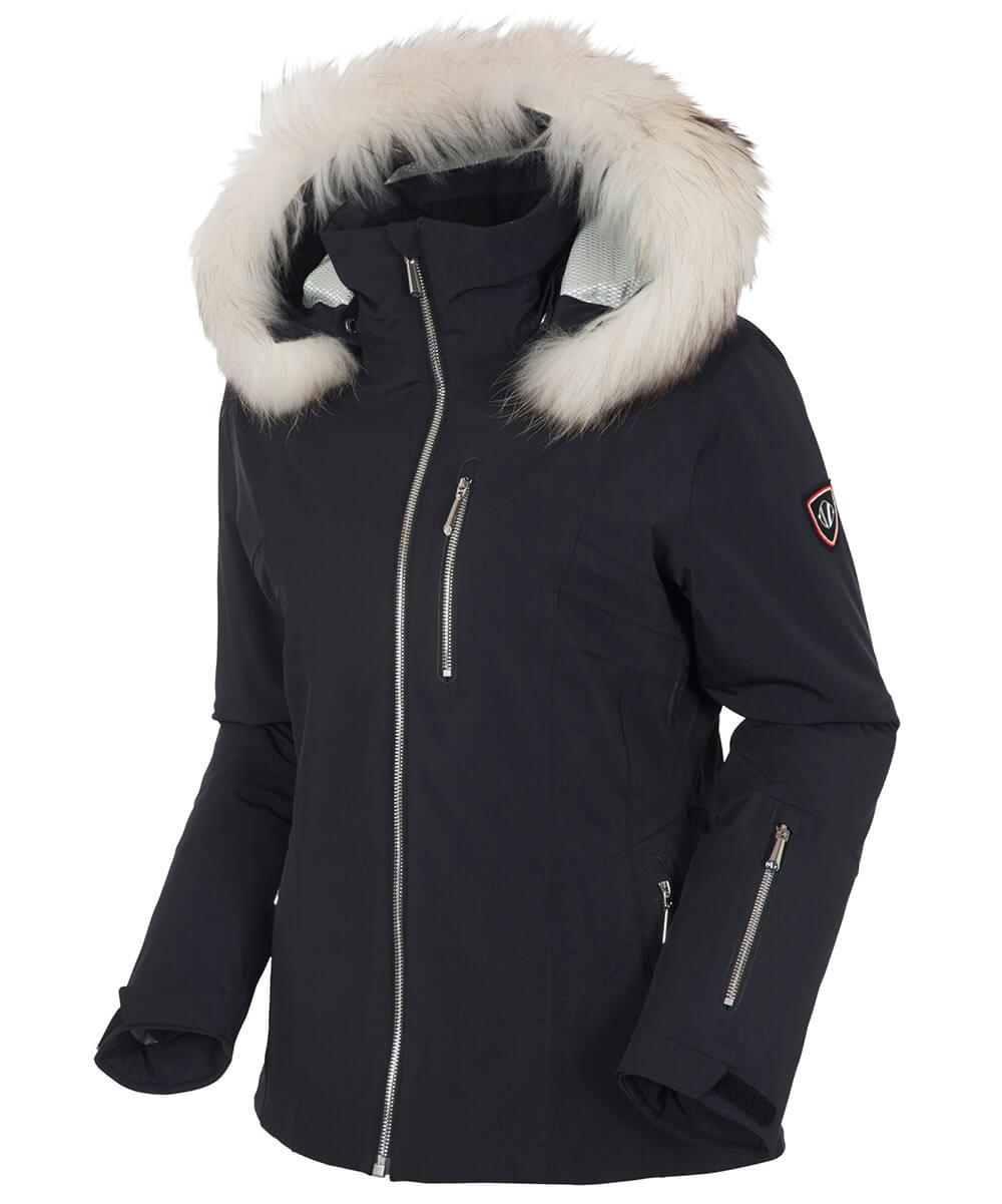 Women&#39;s Eliora Deluxe Waterproof Insulated Stretch Jacket With Removable Fur Ruff