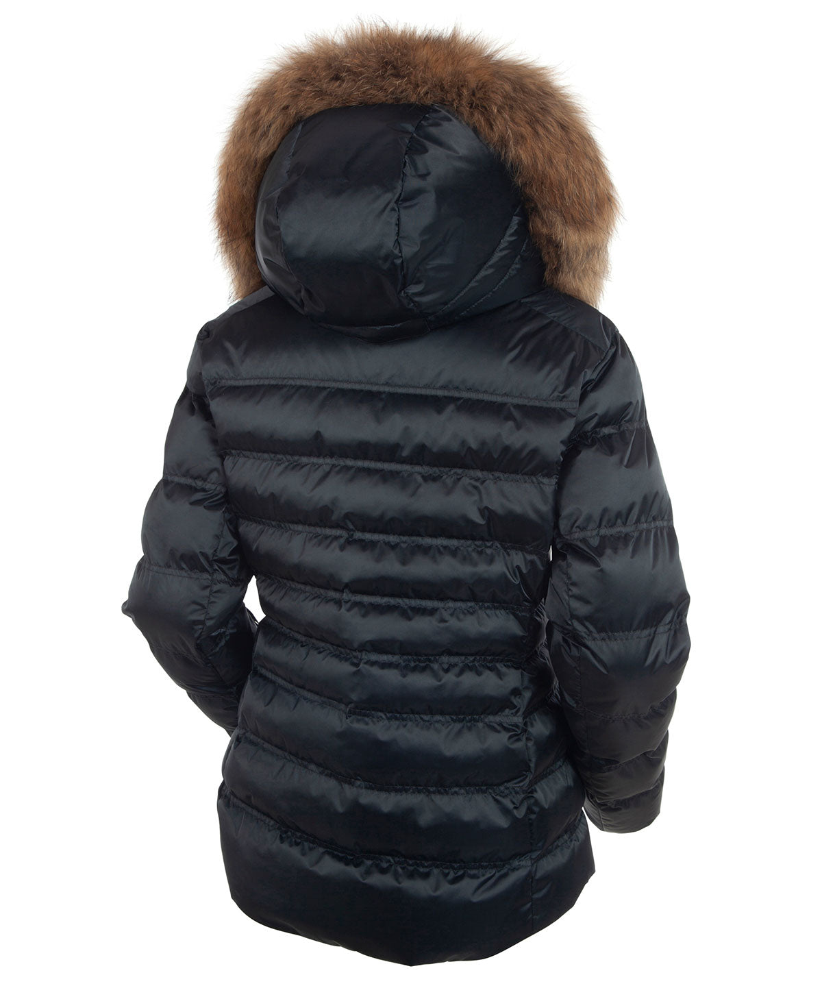 Women&#39;s Fiona Waterproof Quilted Stretch Jacket With Removable Fur Ruff